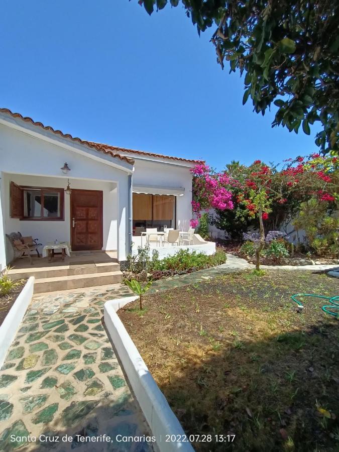 Schöne Wohnung in Puerto de la Cruz mit Garten. Exterior foto